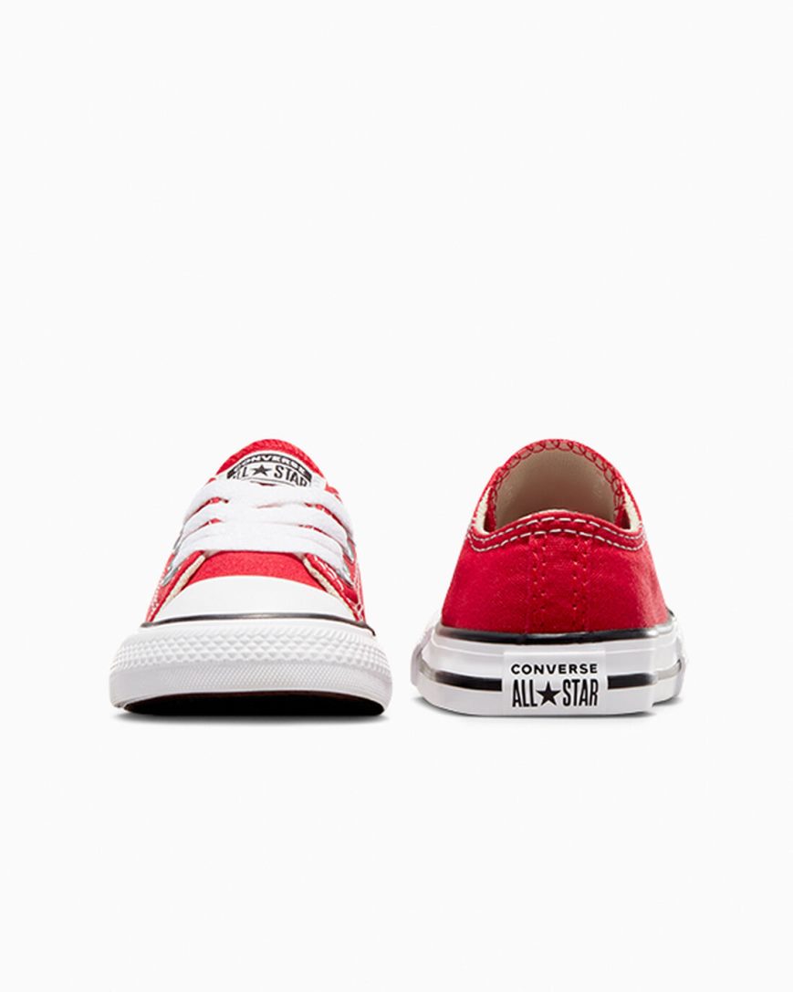 Zapatillas Bajas Converse Chuck Taylor All Star Classic Niño Rojas | PE 2PLE7W